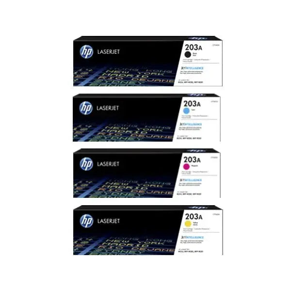 HP 203A Toner Cartridge Multipack (B/C/M/Y), HP Laser Jet Pro MFP M281fdw toner CF540A - eBuy UAE